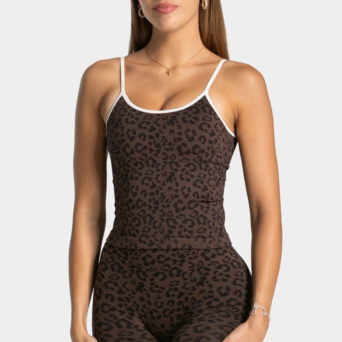Sexy Leopard Print Yoga Tank T - огляд і ціна Aquatic Gym