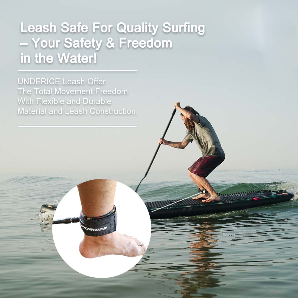 SUP Paddle Leash 7MM10FT Surfi - огляд і ціна Surfboard Leash Ankle