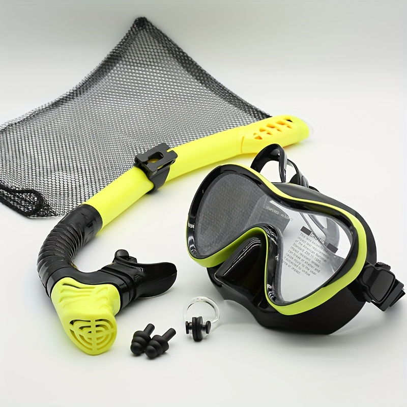 Professional Silicone Snorkeli - огляд і ціна Freediving Mask Set
