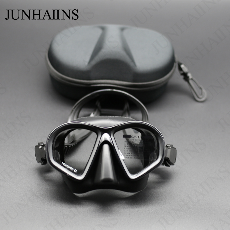 JUNHAIINS NEW Tempered Glass F - огляд і ціна Freediving Mask Set
