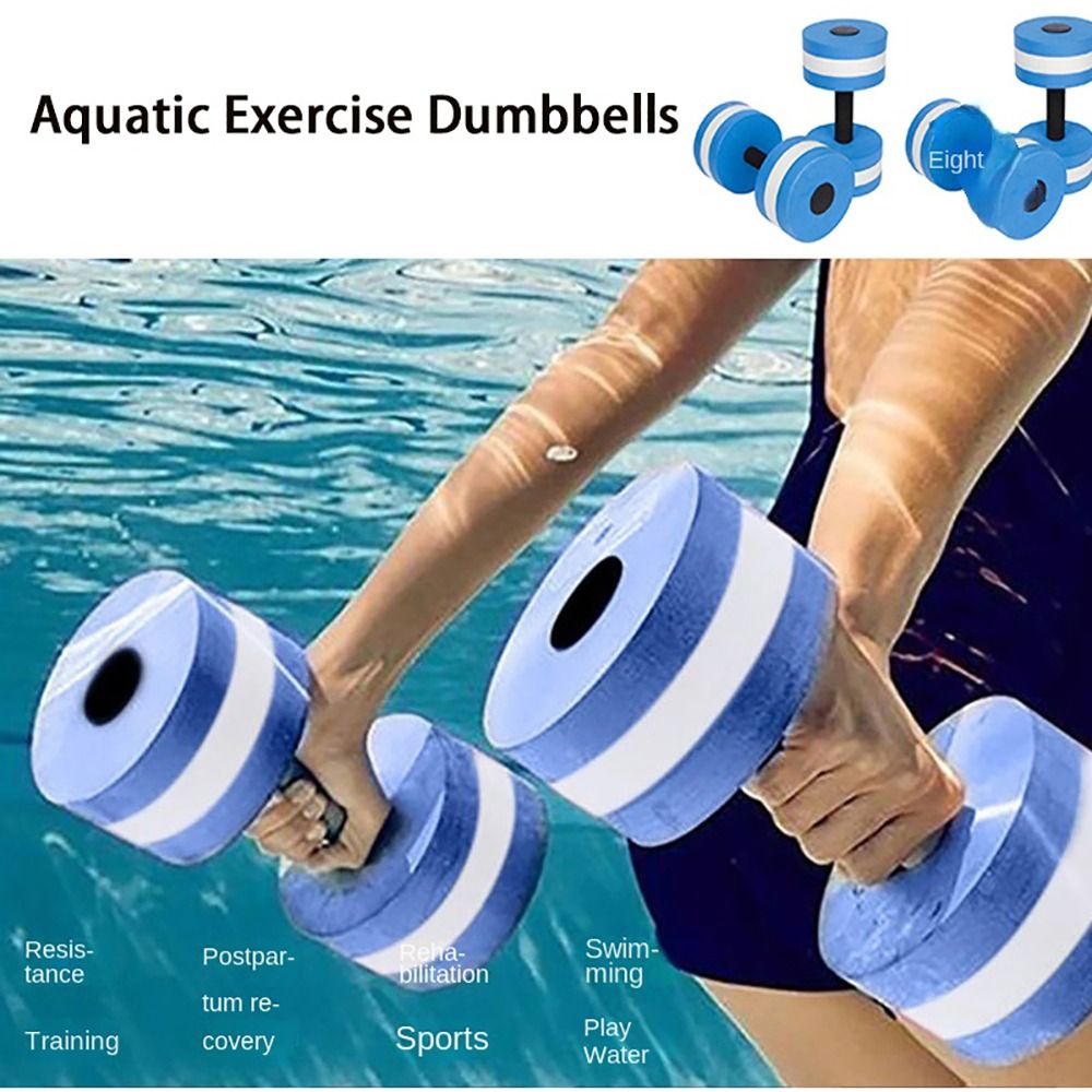 Multicolor EVA Water Dumbbell  - огляд і ціна Aquatic Sports Equipment