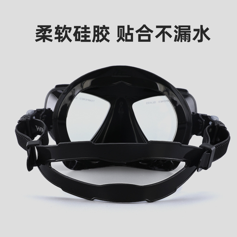 WAVE Quality Snorkeling Glass  - огляд і ціна Freediving Mask Set
